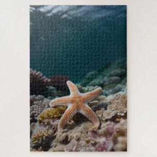 Puzzle Estrella de mar en el mar profundo