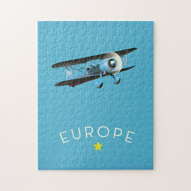 Puzzle Estrella dorada de Europa (Vertical)