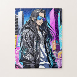 Puzzle Estrella pop futurista 0001