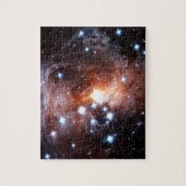 Puzzle Estrella supergigante roja V838 Monocerotis foto d