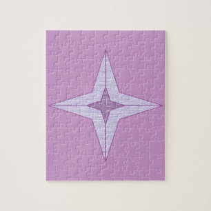 Puzzle Estrella violeta