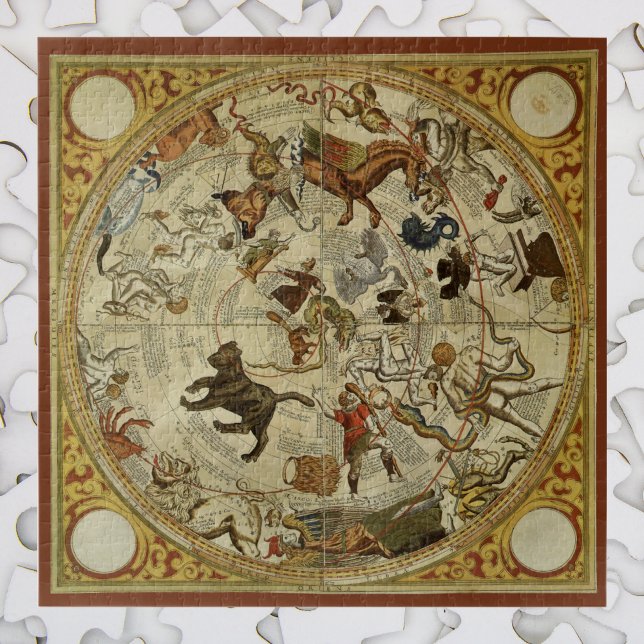 Puzzle Estrellas de la constelación cielo del norte vinta (Subido por el creador)