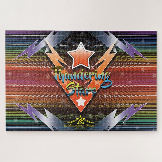 Puzzle Estrellas de trueno (Horizontal)