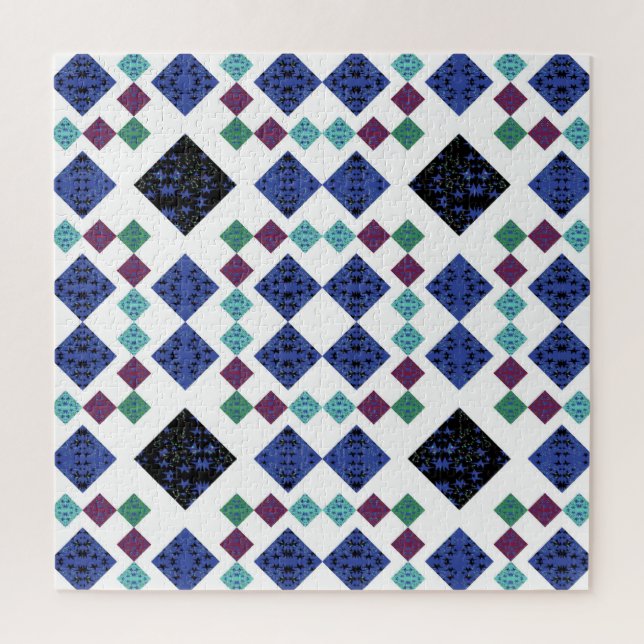 Puzzle Estrellas Diamantes (Vertical)