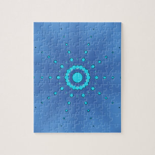 Puzzle Estrellas en azul #1