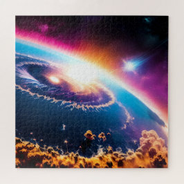 Puzzle Estrellas intergalácticas vuelan al planeta