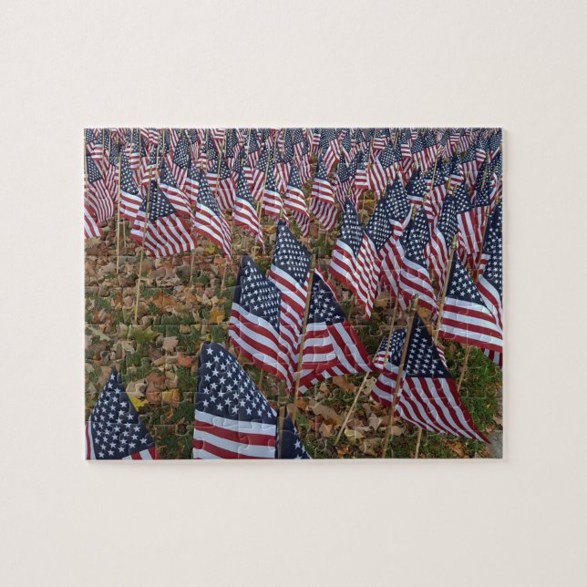 Puzzle Estrellas y Barras nuestros Veteranos (Horizontal)