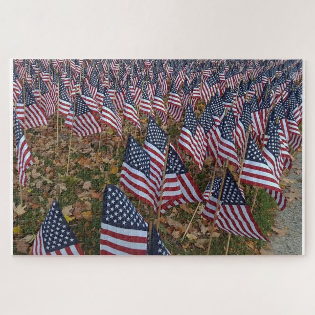 Puzzle Estrellas y Barras nuestros Veteranos (Horizontal)