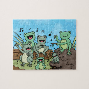 Puzzle Estribillo de la rana