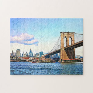 Puzzle Estribo de Nueva York del puente de Brooklyn