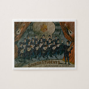 Puzzle "Estudiantes españoles, universidad de Madrid"