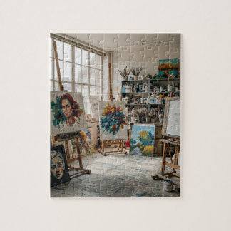 Puzzle Estudio de artista