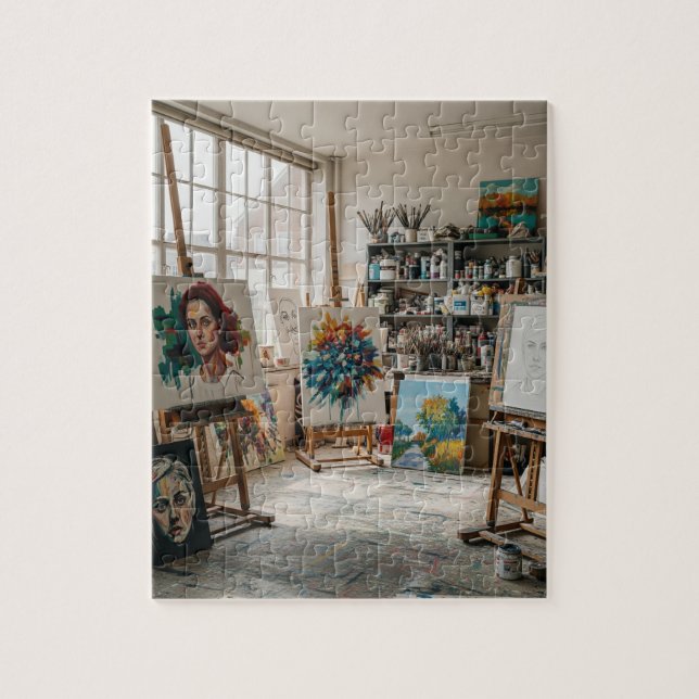 Puzzle Estudio de artista (Vertical)