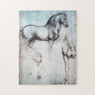 Puzzle Estudio de caballo, Leonardo da Vinci