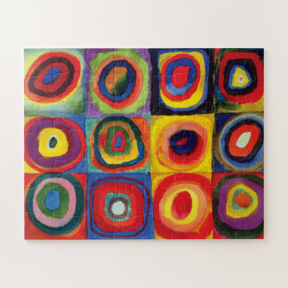 Puzzle Estudio de color de Wassily Kandinsky