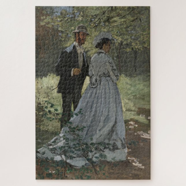 Puzzle Estudio de figura de Claude Monet – Bazille y Cami (Vertical)