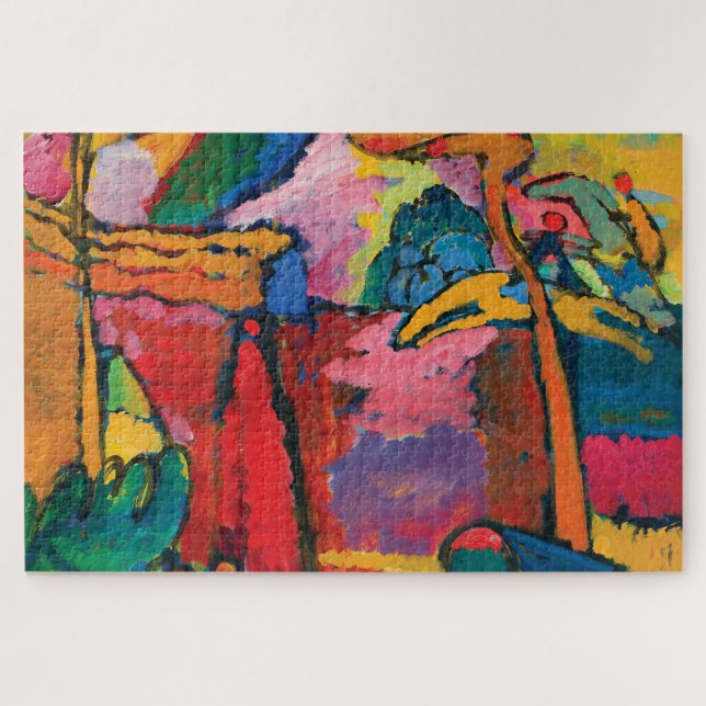 Puzzle Estudio de Improvisación V de Wassily Kandinsky (Horizontal)