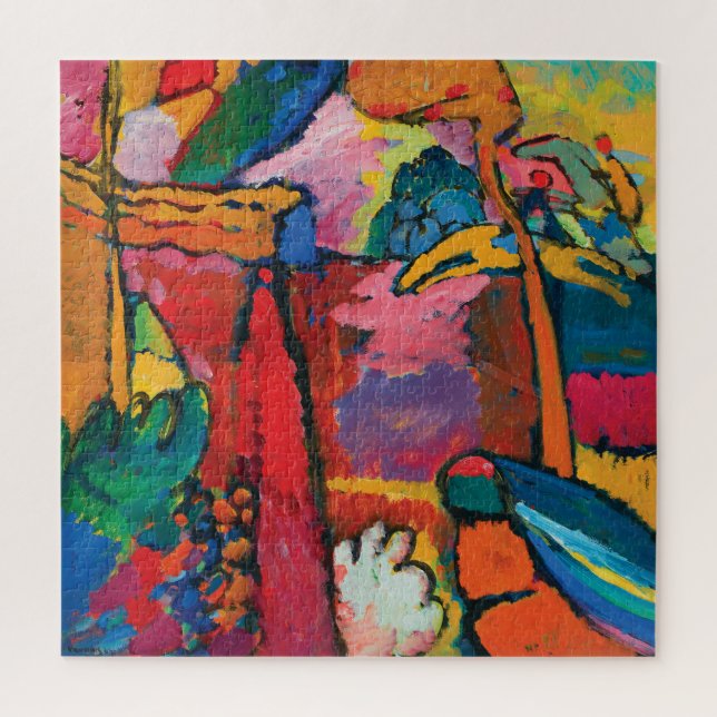 Puzzle Estudio de Improvisación V de Wassily Kandinsky (Vertical)