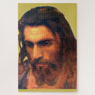 Puzzle estudio de la cabeza de Jesucristo antes de 1872 p