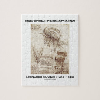 Puzzle Estudio de la fisiología del cerebro (C. 1508) da