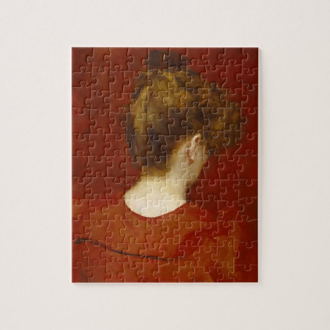 Puzzle Estudio de Lilia, 1887 (aceite en lona) (Vertical)
