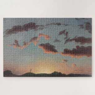 Puzzle Estudio en la nube (nubes en el cielo) (de Knud Ba