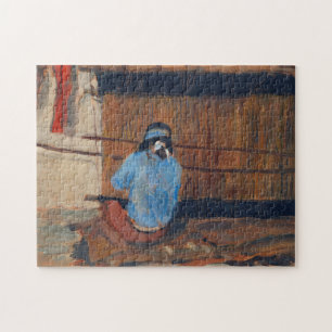 Puzzle Estudio para Hopi Weaver de Maynard Dixon