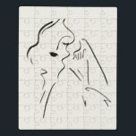Puzzle Estudio simple - Esbozo de una dama<br><div class="desc">Estudio simple II de Victoria Borges. | 139038GG</div>