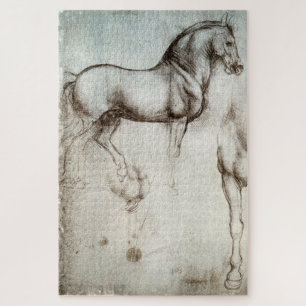 Puzzle Estudios de Caballos – Leonardo da Vinci (1490)