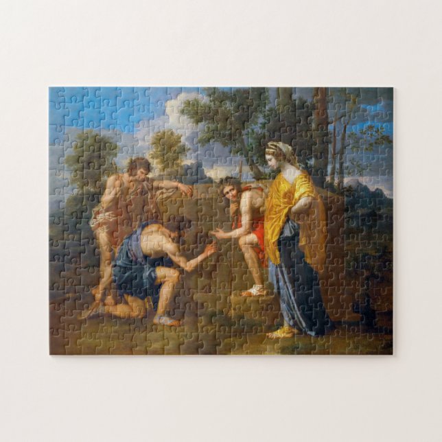 Puzzle Et in Arcadia ego, Poussin (Horizontal)