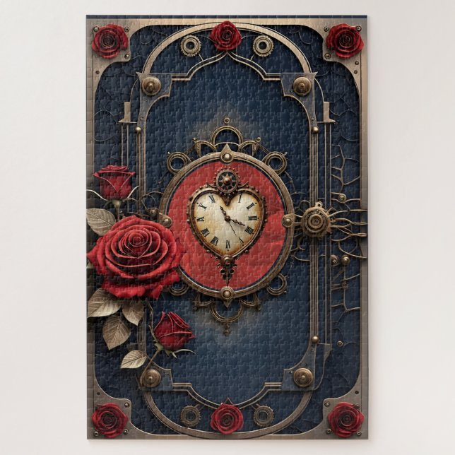 Puzzle Eternal Elegance – Clockwork Heart (Vertical)