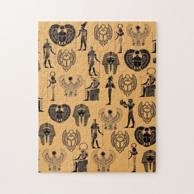 Puzzle Eternal Sands: Egyptian Antique Elegance for Time (Vertical)