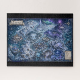 Puzzle Etheria (Mapa de Mundo de Fantasía)