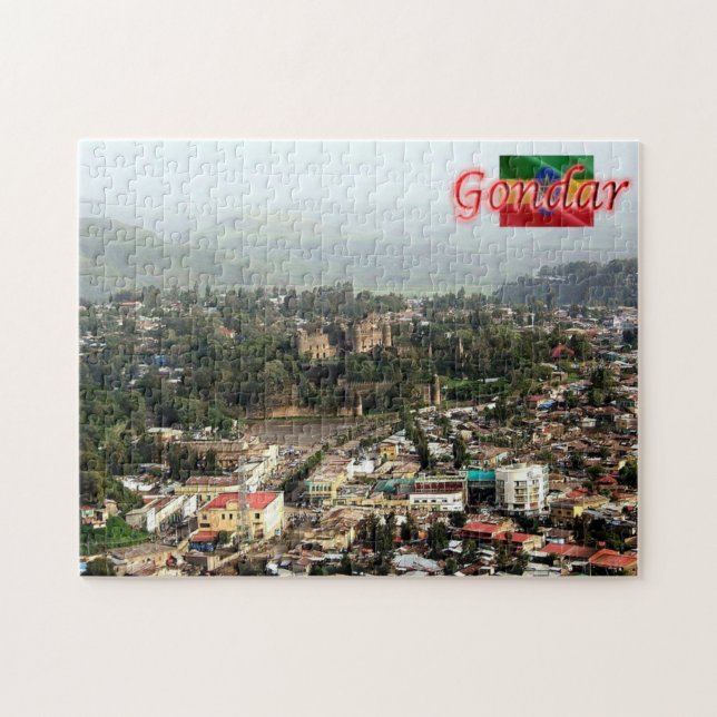 Puzzle Etiopía - Gondar - (Horizontal)
