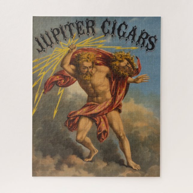 Puzzle Etiqueta de tabaco, 1868. (Vertical)