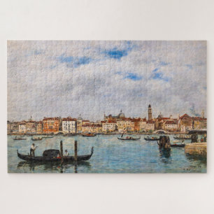 Puzzle Eugene Boudin - Venecia, Riva degli Schiavoni