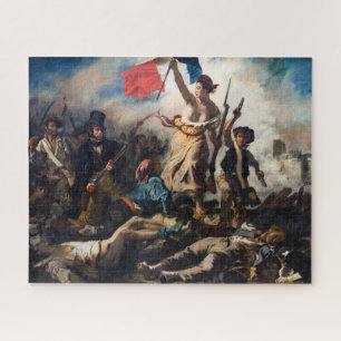 Puzzle Eugene Delacroix - La Libertad Guiando al Pueblo