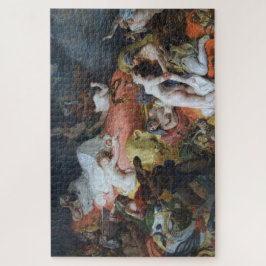 Puzzle Eugène Delacroix - La Mort de Sardanapale