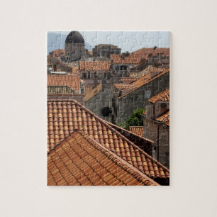 Puzzle Europa, Croacia. Ciudad amurallada medieval de 2