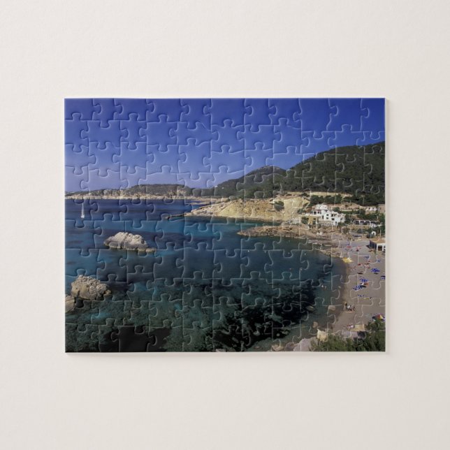 Puzzle Europa, España, Baleares, Ibiza, Cala de (Horizontal)