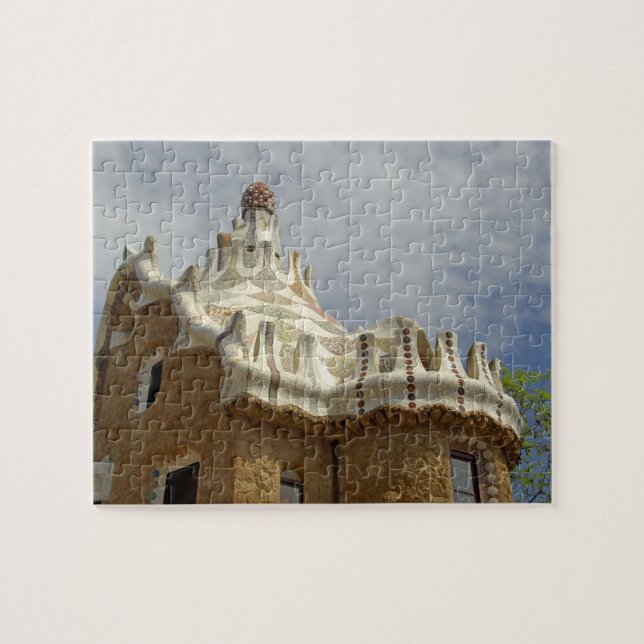 Puzzle Europa, España, Catalunya, Barcelona. Parque Güell (Horizontal)