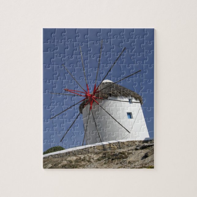Puzzle Europa, Grecia, Mykonos. 3 (Vertical)