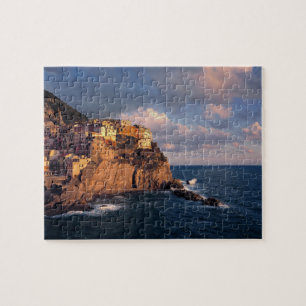 Puzzle Europa, Italia, Manarola. Los acantilados anidados