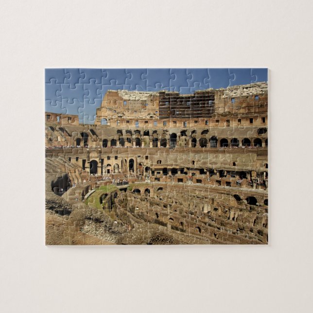 Puzzle Europa, Italia, Roma. El Coliseo (también conocido (Horizontal)