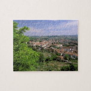 Puzzle Europa, Italia, Toscana, Certaldo. Colina medieval