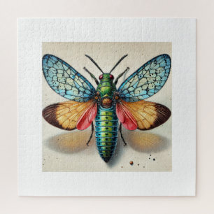 Puzzle Eutaenia Butterfly 290824IREF241 - Watercolor
