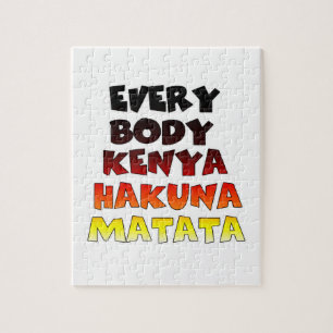 Puzzle Everybody Kenya Hakuna Matata
