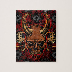 Puzzle Evil Skulls