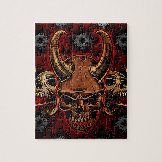 Puzzle Evil Skulls (Vertical)