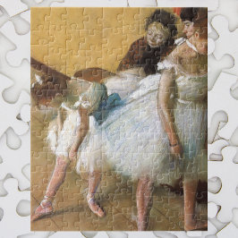 Puzzle Examen de danza por Edgar Degas, Ballet de época